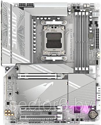 Материнская плата Gigabyte X870 Aorus Elite WiFi7 Ice, фото 2
