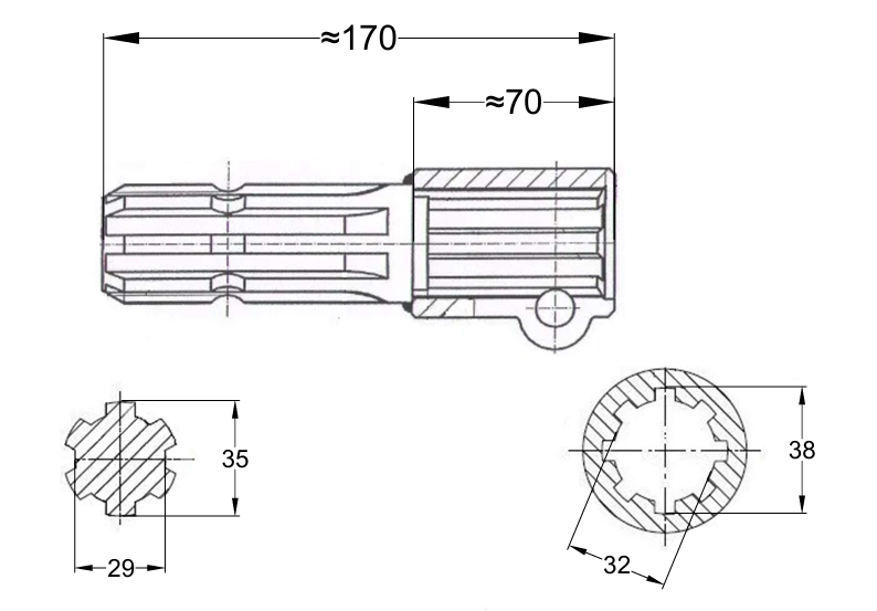 Переходник (адаптер) Z8-Z6