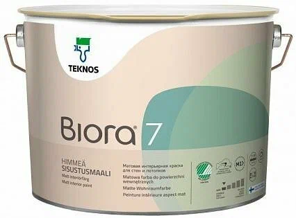 BIORA 7 Base1, Матовая краска для стен 9л