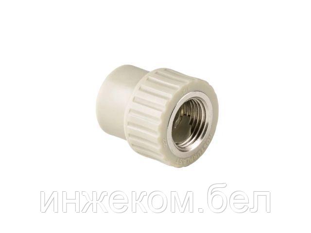 Муфта ПП комб. вн. 25х3/4", сер. РТП (РосТурПласт)