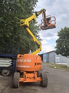 Коленчатый самоходный дизельный подъемник JLG 450aj б/у 1999 год. Продаётся без НДС.