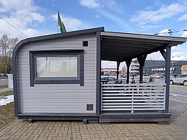 Комплекс Баня "Парус"  6м с террасой