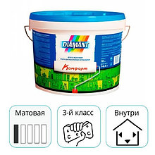 Краска Диамант (Diamant) Комфорт! Акриловая, белая. Объем 10 л.