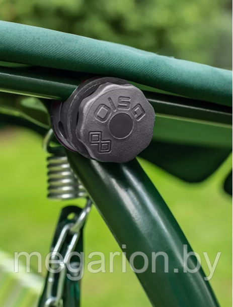 Узел крепления крыши для садовых качелей в сборе