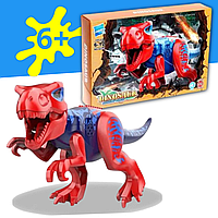 Динозавр-конструктор Zuanma, со звуковым эффектом,Tyrannosaurus
