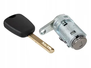 Замок двери (личинка) с ключем PEUGEOT 307 01-