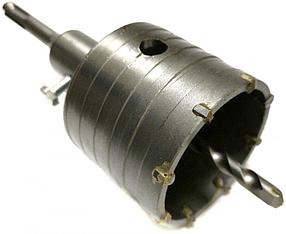 Коронка ВИХРЬ М22 х 110, по бетону, 1шт [73/10/9/2]