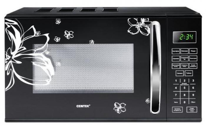 CENTEK CT-1579 Black Flowers