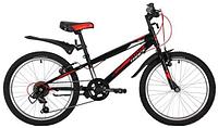 Горный велосипед для подростка NOVATRACK 20SH6V.RACER.BK20 20" RACER подростковый скоростной
