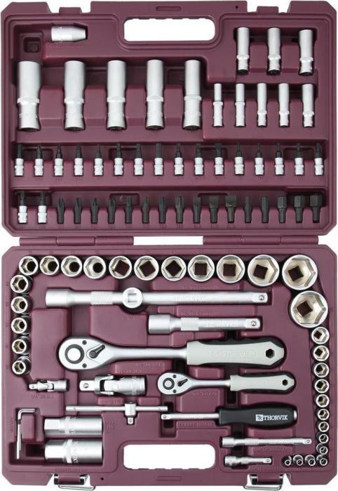 THORVIK TS094 1/4", 1/2"DR, 94 предмета
