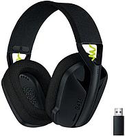 Гарнитура игровая Logitech G435, для компьютера и игровых консолей, накладные, Bluetooth/радио, черный /