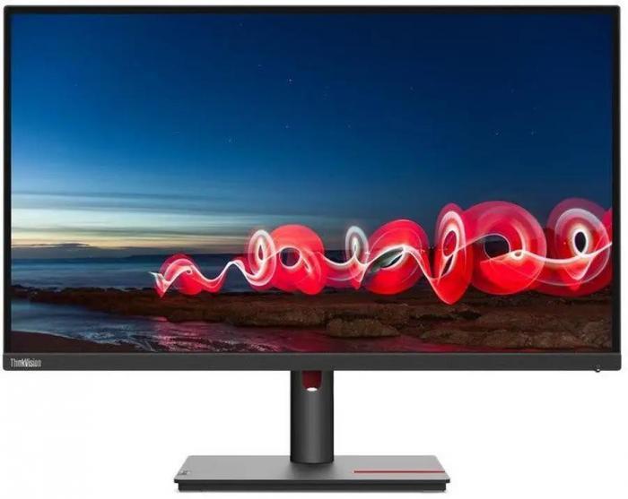 27" Монитор Lenovo ThinkVision T27i-30,  1920x1080,  IPS,  1хHDMI,  1хDP,  черный [63a4mat1uk]