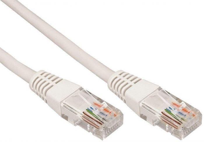 REXANT (18-1011) U/UTP RJ45-RJ45, CAT 5e, PVC серый, 20м