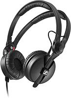 Наушники SENNHEISER HD 25, 3.5 мм/6.3 мм, накладные, черный [506909]