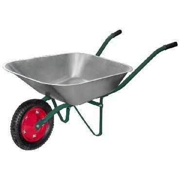 Тачки садово-строительные PARK WB4307 тележка садовая одноколесная оцинкованная грузовая для стройки дачи