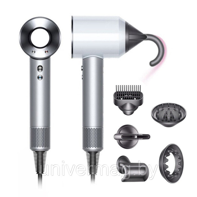 Фен для волос Dyson Supersonic HD08 (VIP Premium replica) 1 ГОД ГАРАНТИЯ серый