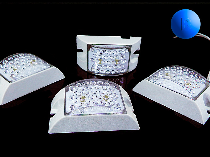 Светодиодный стробоскоп 220V, 1W, синий