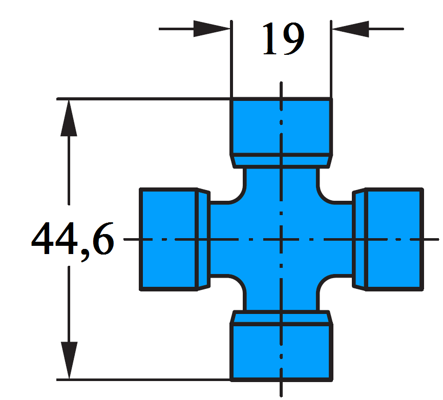 Крестовина К 005 (19х44,6)
