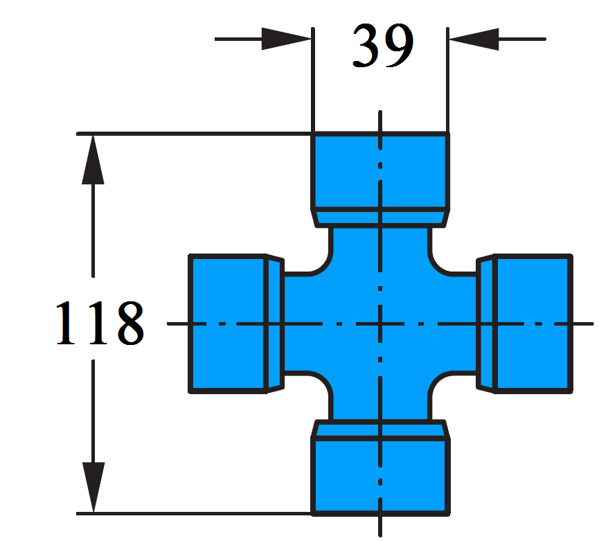 Крестовина К-063 (39х118)