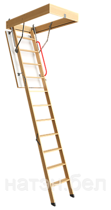 Чердачная лестница Docke PREMIUM TERMO 70х120х280, фото 2