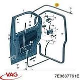 УПЛОТНИТЕЛЬ ДВЕРИ ЛЕВОЙ VW VAG  7LA837761, фото 3
