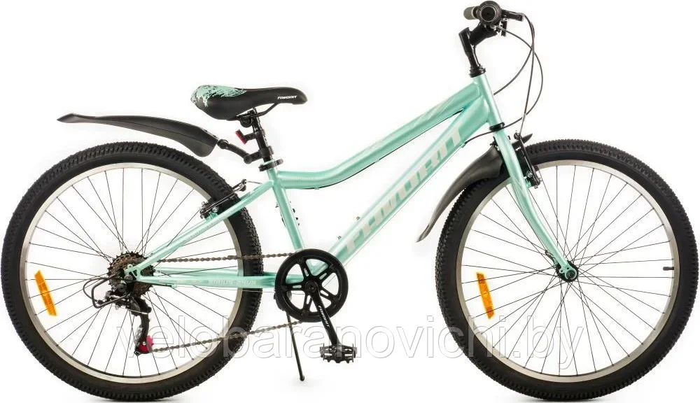 Велосипед FAVORIT SIRIUS-24VS, 24", мятный