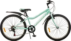Велосипед FAVORIT SIRIUS-24VS, 24", мятный