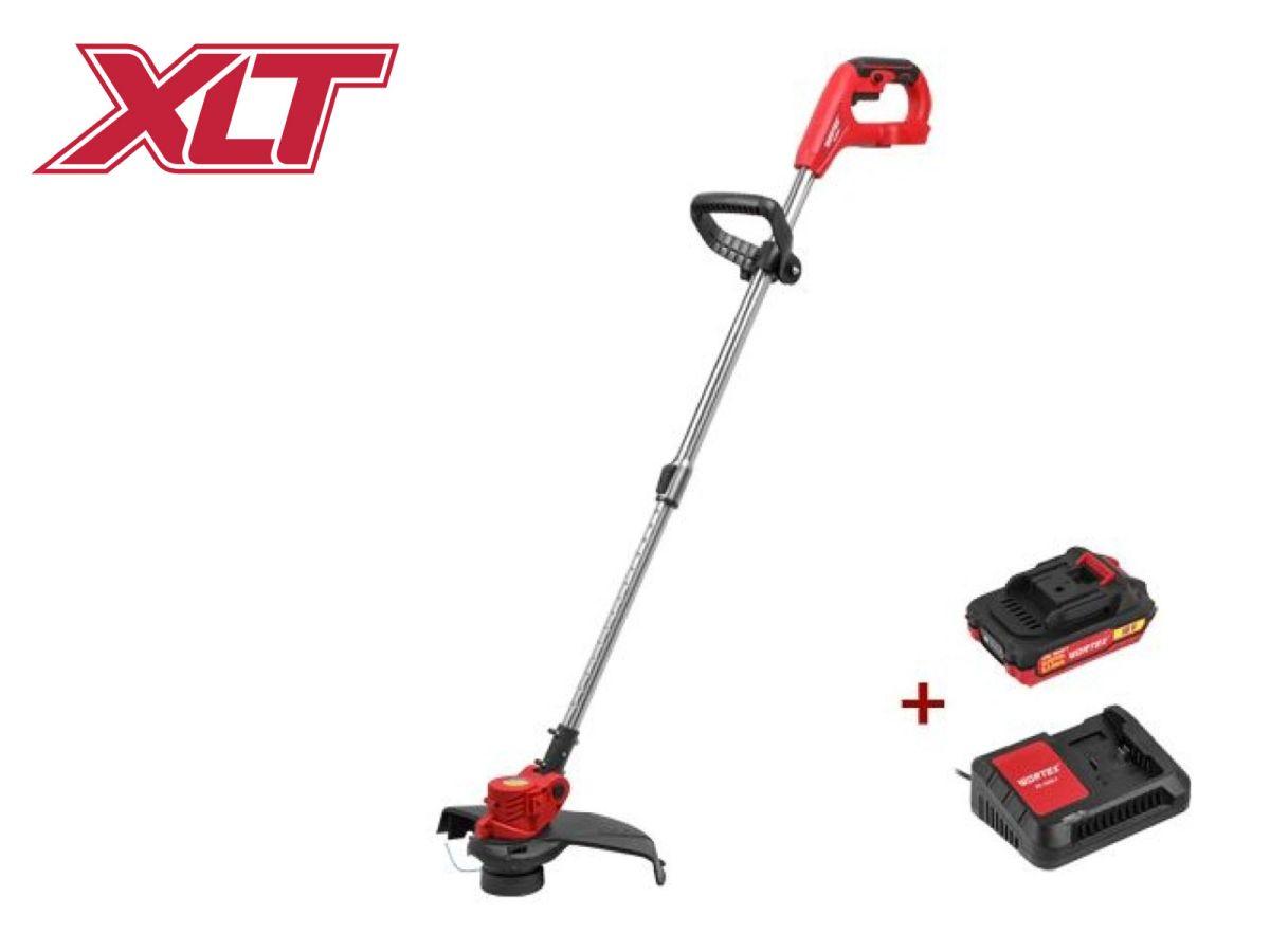 Триммер аккум. WORTEX TB 3018-1 ALL1 XLT SET 18В, 1 акк., 2 Ач, шир.скаш.350 мм, леска 1.6 мм (телескоп.штанга