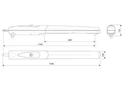 Привод распашной AX5024 001AX5024