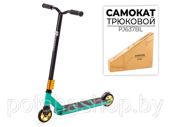 Трюковый самокат Favorite PJ637BL колеса 110мм, фото 2