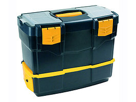 Набор ящиков для инструментов ArtPlast Tekna 6500V 420x220x340mm, черный/желтый