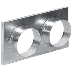 Соединение решетки Kratki 17/30 Ø 2x125