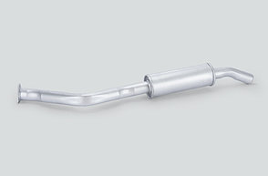 Резонатор УАЗ-469, 31519 с выпуск трубой (Баксан), 3151-1202008-01