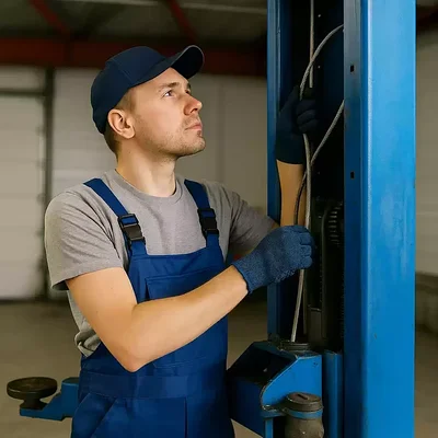 Замена и регулировка тросов подъёмников