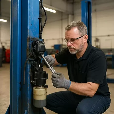 Ремонт автоподъемников