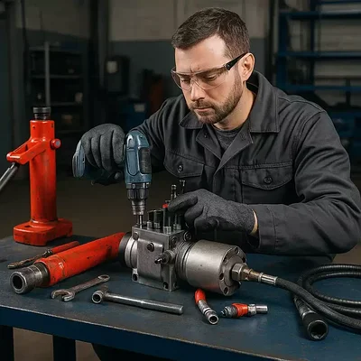 Ремонт гидравлического инструмента и оборудования