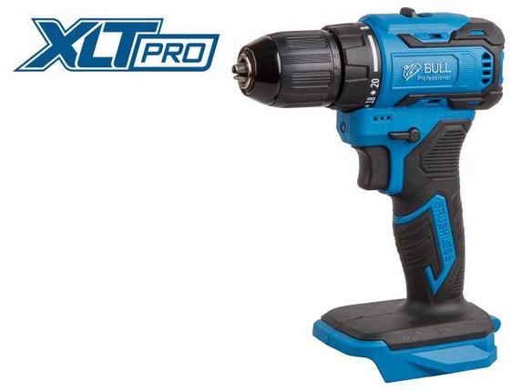 Аккум. дрель-шуруповерт BULL SR 1804 в кор. XLTpro SOLO БЕСЩЕТ., Импульс., 18 В, 45 Н*м, фото 2