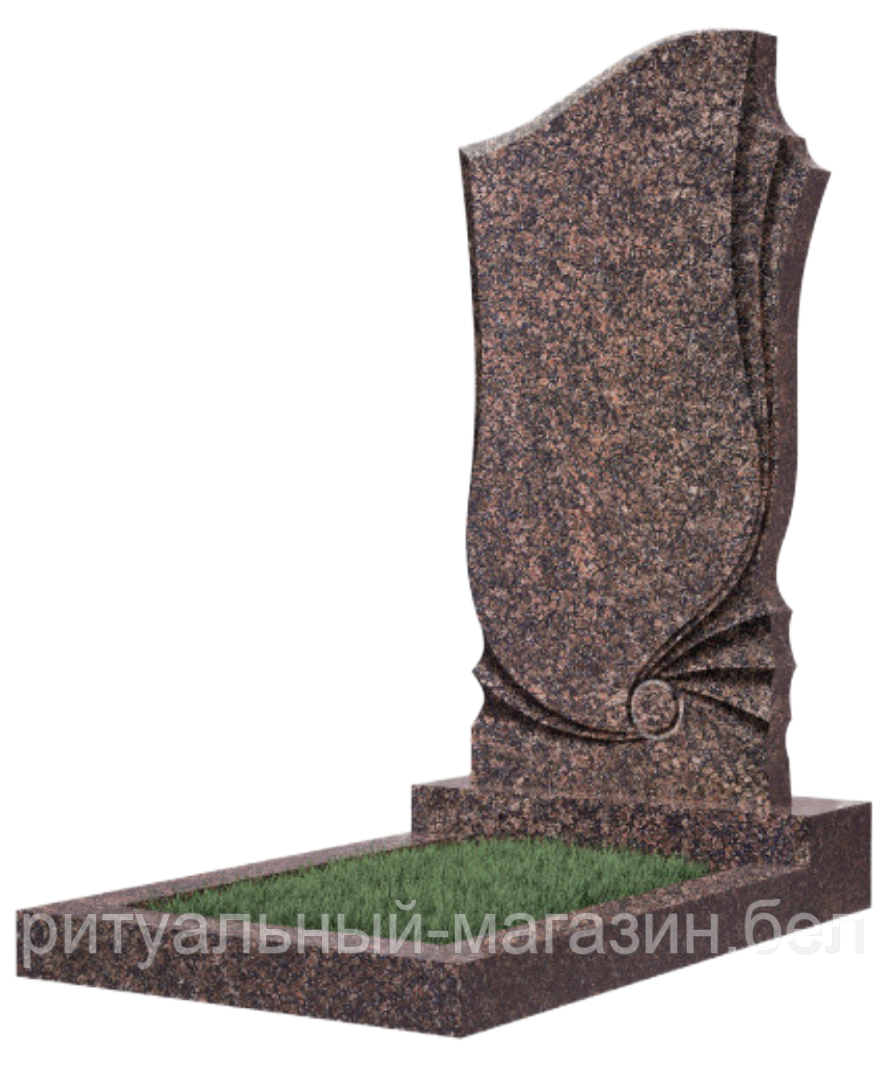 Памятники из коричневого гранита
