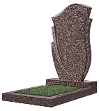 Памятники из коричневого гранита, фото 3