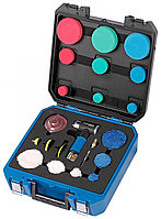 Шлифовальные машинки NORDBERG Пневмошлифмашинка угловая орбитальная эксцентрик в комплекте с насадками диаметр