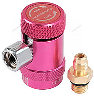 Быстросъёмы и переходники NORDBERG Муфта быстросъемная R1234yf высокое давление красная NORDBERG NFA2H