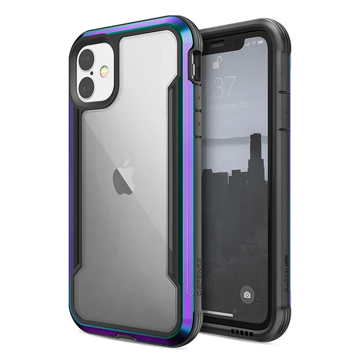 Чехол X-Doria Defense Shield для iPhone 11 Переливающийся