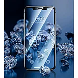 Стекло Baseus 0.23mm tempered glass для iPhone Xs Max (2 шт) Черное, фото 6