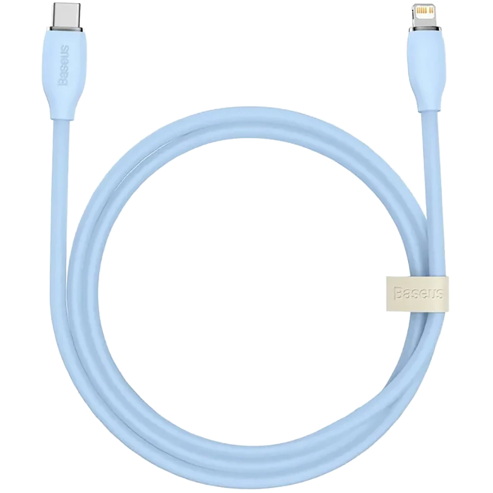 Кабель Baseus Jelly Liquid Type-C - Lightning 20W 2м Синий