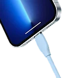 Кабель Baseus Jelly Liquid Type-C - Lightning 20W 2м Синий, фото 4