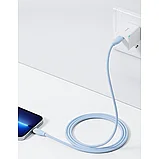 Кабель Baseus Jelly Liquid Type-C - Lightning 20W 2м Синий, фото 8