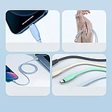 Кабель Baseus Jelly Liquid Type-C - Lightning 20W 2м Синий, фото 9