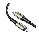 Кабель Baseus Waterdrop Type-C - Lightning PD 18W 1.3м Чёрный, фото 5
