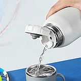 Термос Funjia Home Simple And Portable Insulation Cup 1000мл Белый, фото 3