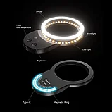 Кольцевой осветитель FotorGear GH06 MagSafe Ring light Чёрный, фото 4